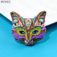 ราคา เข็มกลัด รูปหัวแมว สุนัขจิ้งจอก ขนาดใหญ่ สีสันสดใส สไตล์วินเทจ แฟชั่นสําหรับผู้หญิง (19836230967)