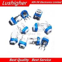 ราคา 20pcs RM065 RM-065 Series 100 200 500 1K 2K 5K 10K 20K 50K 100K 200K 500K 1M Ohm Trimpot Trimmer Potentiometer Variable Resistor (45257877973)
