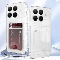 ราคา For Xiaomi Mi 15T Pro 6.83" 5G mi15tpro mi15t mi15 T 14 13 12 15 11T t15pro Card Slot Holder Shockproof Clear Casing (57650944827)