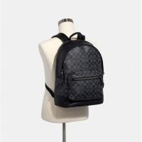ราคา Coach West Backpack in Signature Canvas (12752428566)