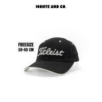 ราคา [ใส่โค้ดลดได้] Titleist By NewEra สีดำ หมวกมือสอง | ฟรีไซส์ | ของแท้ สภาพดี (ถ่ายจากสินค้าจริง) (42878543064)