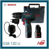ราคา BOSCH บ๊อช สว่านไขควงกระแทกไร้สาย GSB 120-LI GEN 3 Professional 06019G81K0 (3175902616)