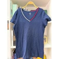 ราคา ส่งต่อมือ2 เสื้อยืดคอวี แบรนด์tommy hilfiger (52155868729)