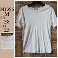 ราคา เสื้อยืด แบรนด์ญี่ปุ่น มือสอง ไซส์ M อก 38 ยาว 25 รหัส M1396 (50351051828)