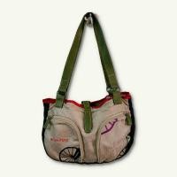 ราคา SUPER THICK CANVAS SHOULDER BAG BY BEAN POLE (16872366335)