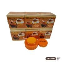 ราคา ครีมขมิ้นกล่องส้ม (12 ตลับ) ขมิ้นผสมน้ำผึ้ง ตลับส้ม เนื้อขมิ้นแท้ ราคาส่งถูกสุด (29812610334)