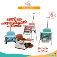 ราคา Minana เก้าอี้ทานข้าวเด็ก รุ่น 5 in 1 มีล้อ มีด้ามเข็น (42479632560)