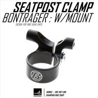 ราคา รัดหลักอาน36.4 แบบมีหูยึดตะแกรงท้าย BONTRAGER : SEAT CLAMP WITH RACK MOUNTING 36.4mm (25452945750)
