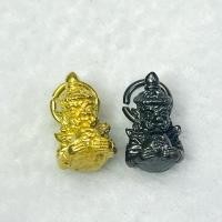 ราคา จี้พระราหู ราหูอมจันทร์ ทำจากทองเหลือง ทำเป็นจี้ มี 2 สี สีทองและสีดำ ขนาด 0.7x1 เซนติเมตร (47157032715)