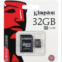 ราคา Kingston Memory Card Micro SD SDHC 32 GB Class 10 คิงส์ตันเมมโมรี่การ์ด 32 GB Kingston (49657869207)