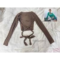 ราคา Atipashop - Cora longsleeve เสื้อครอป แขนยาว คอกลม มีดีเทลผูกเอวไขว้ เว้าหน้า (42128810953)