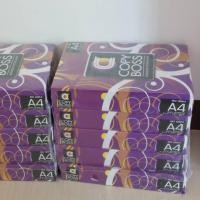 ราคา Copy Boss Copy Paper A4 80 gsm 500 sheets x 5 reams.ก๊อปปี้ บอส กระดาษถ่ายเอกสาร A4 80 แกรม 500 แผ่น x 5 รีม (55705914094)