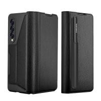 ราคา CASE LEATHER SAMSUNG Z FOLD 3 / Z FOLD 4 / Z Fold 5 CASE FLIP SAMSUNG FOLD 3 / 4 WITH S PEN / CASE WALLET LEATHER / CASE BOOK / CASE OPEN CLOSE (43920723617)