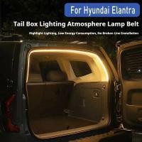 ราคา Fit สําหรับ Hyundai Elantra Auto อุปกรณ์ตกแต่งภายในบรรยากาศด้านหลัง LED Light Bar แถบ Trunk ภายในโคมไฟตกแต่ง Strip (45708052109)