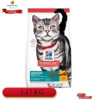 ราคา Hill's Science Diet Adult Indoor เลี้ยงในบ้าน แมว1-6 ปี 3.17kg. EXP08/2025 (23345829526)
