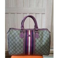 ราคา กระเป๋า GG (ไม่แท้) ทรงหมอน ไซส์ 30 ปั๊มทุกจุด งานหนังหนาๆ ตัดกับหนังแคนวาส ไม่มีสายยาว มีตำหนิ 2 จุด ขายเท 330 บาทค่ะ (25680413781)
