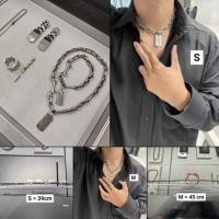 ราคา New Balenciaga tags necklace มือ1ของแท้ พร้อมส่ง **ทักรีเชคไซส์รายวันก่อนกดค่า (54010222636)