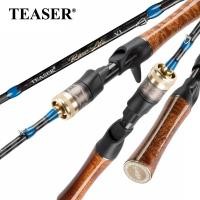 ราคา TEASER TROUT Rod UL Fishing Rod 1.53M/1.68M Ultralight Lure Rod น้ําเค็มน้ําจืดปลาคาร์พ Spinning Casting Rod 2-8g ปลาคาร์พ Spinning Casting Rod (26812123115)