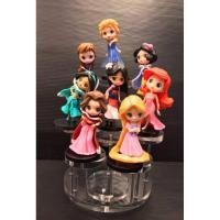 ราคา โมเดลเจ้าหญิงดิสนีย์ Disney Princess เซ็ต 8 ตัว (20824357256)