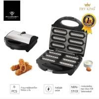 ราคา FRY KING เครื่องทำวาฟเฟิลฮอทด็อก รุ่น FR-C6 (waffle hotdog) (27502188145)