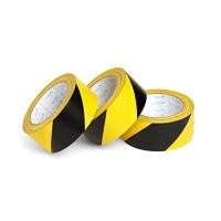ราคา Blue Summit Supplies 3 Rolls Floor Marking Tape, Safety Black and Yellow Stripe, Hazard Tape for Caution and Aisle Marking, 2 inch x 108 feet, 3-Pack (51759208678)