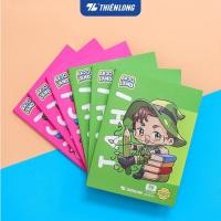 ราคา Combo 5/10 สมุดบันทึกนักเรียนป้องกันรอยเปื้อน 96 หน้า 4 เหลี่ยม 2 มม. 120gsm Thien Long NB-121/AK - PB Akooland - ตัวอย่างสุ่ม (28989274403)