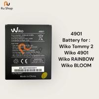 ราคา แบตเตอรี่ Wiko Tommy 2 Tommy2 / Wiko 4901/ Wiko RAINBOW / Wiko BLOOM battery Model. Wiko 4901 2500mAh (42728971005)