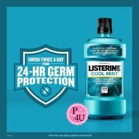 ราคา ลิสเตอรีน น้ำยาบ้วนปาก คูลมินต์ 250 มล. Listerine mouthwash Coolmint 250/750 ml. (21417569638)