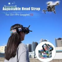 ราคา LONEMI สายคล้องคอปรับได้ทนทานอุปกรณ์เสริมโดรนสําหรับ DJI FPV Goggles V2 (42330063647)