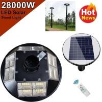 ราคา โคมไฟโซล่าเซล 16 ช่อง LED 20000W - 28000W ไฟถนน Spotlight ไฟโซลาร์เซลล์ สปอร์ตไลท์ Solar Cell สปอตไลท์ SOLAR LIGHT (3058070529)