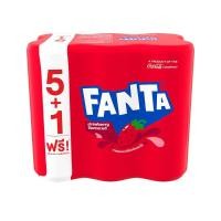 ราคา แฟนต้าน้ำแดง 325มล. แพค6 Fanta Red 325ml. Pack6 [หมายเลขบาร์โค้ด 8851959632178 ] (51602912900)