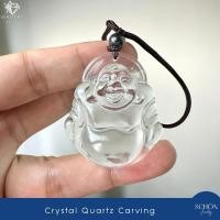 ราคา จี้พระสังกัจจายน์ แก้วโป่งข่าม แก้วจุยเจียหรือเขี้ยวหนุมาน แกะสลักงานมือ จี้พร้อมสร้อยคอ ปรับระยะได (52158235649)