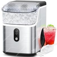ราคา Nugget Ice Makers Countertop, Soft Chewable Crushed Ice Maker Machine, Portable Pebble Ice Maker Co (43529548552)