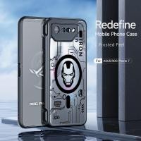 ราคา สําหรับ Asus Rog Phone 6d Ultimate Phone 6 Pro 7 Ultimate 8 Pro 8 Ultimate Shock Fall Prevention Transparent Case 1.iron Man รูปแบบ (52408698086)