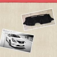 ราคา [แบบหนา] พรมหน้าปัด Nissan Almera พรมหน้าคอนโซล พรมหน้ารถ (1809461017)