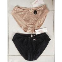 ราคา กางเกงใน Esprit Sz.M(สพ.35-37")(Lใส่ได้) สีเนื้อ/สีดำ ของใหม่ ป้ายห้อย (5656271445)