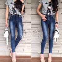 ราคา 【Major Made.】กางเกงยีนส์ขาเดฟป้าย Jeans House No.1013 (1285285433)