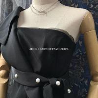 ราคา (ใหม่) สร้อยมุกเท่ๆ ผู้ชายใส่ได้ สร้อย 2 ชั้น ห้อยไม้กางเขน (19495995133)
