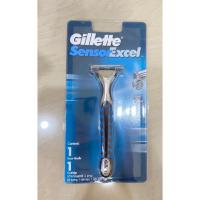 ราคา Gillette Sensor Excel ยิลเลตต์ เซ็นเซอร์ เอ็กเซล ใบมีดคู่มีดโกน 1 ด้าม 1 แพ็ค (24500834630)