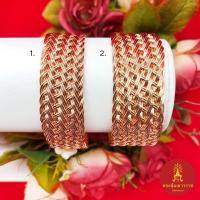 ราคา กำไล C ลายสาน เปียจิกเงา สีนาก ฟรีไซส์ งานสวย ใช้ได้ทุกโอกาส กำไลแฟชั่น ทำจากทองเหลือง ชุบนาก พร้อมส่ง (25155332298)