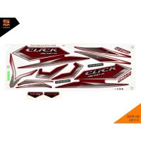 ราคา สติ๊กเกอร์ คลิก 125i click 125i ปี 2013 รุ่น 8 แดง (เคลือบเงา) (3809278063)