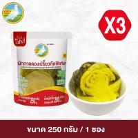 ราคา ผักกาดดองเปรี้ยวคัดพิเศษใจผัก ตรานกพิราบ ขนาด 250 กรัม แพ็ค 3 ถุง (21925741667)