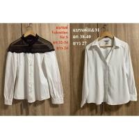 ราคา เสื้อเบลาส์ แบรนด์แท้ มือสอง H&M,RED Valentino (24880523775)
