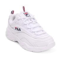 ราคา Fila ฟีล่า รองเท้าผ้าใบ รองเท้าสีขาว UX Ray 1RM01150D WHT (2990) (14743484343)