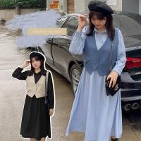 ราคา [ อกถึง 50" ] : PMP0692 : พรีออเดอร์ เสื้อผ้าไซส์ใหญ่ เสื้อผ้าสาวอวบ ชุดเซทคนอ้วน ชุดเซตกระโปรง ชุดเข้าเซท เซตสีฟ้า (15405602057)