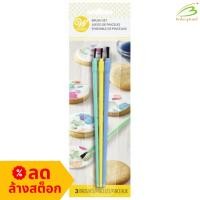 ราคา Wilton 2104-9355 Decorator Brush Set (ชุดพู่กันแต่งเค้ก) สินค้านำเข้าจาก USA (29755342151)