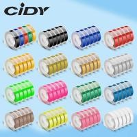 ราคา 5pcs 3D ลายนูนเทป 9 มม.สําหรับ DYMO 3D ลายนูนเทป 9 มม.DIY ป้ายพลาสติกเทปสําหรับ DYMO 1880 12965 1610 Motex E-101 Motex E-202 E-303 ป้าย Maker (28890787574)