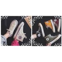 ราคา ((5สี))รองเท้าผ้าใบหุ้มข้อ รองเท้าทรง Converse คอนเวิร์ส(Size 35-40) (2617079647)