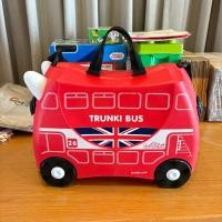 ราคา (พร้อมส่ง) Trunki Ride On กระเป๋าเดินทางกระเป๋าเดินทางสําหรับเด็กความจุ 18 ลิตร ลาย Boris London Bus มือสอง สภาพดี (27178156818)