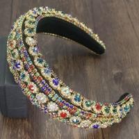 ราคา ที่คาดผมประดับเพชรเทียม ที่คาดผมกว้างทำมือ ประดับเพชรเทียมเต็ม (26176072681)